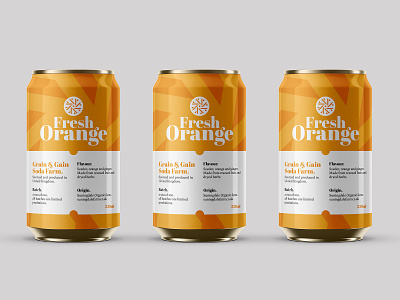 Grain & Gain Packaging Concept artwork brand concept design designer dribble graphicdesign label logo logotype packagedesign packaging soda visual design