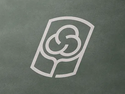 cotton mark brand branding cotton emblem icon logo mark