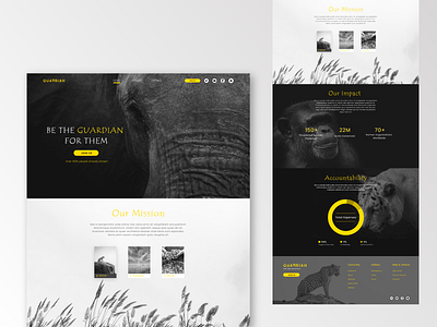 Web Design Exploration #1 adobexd blackandwhite design minimal ui ui design uiux ux uxdesign web