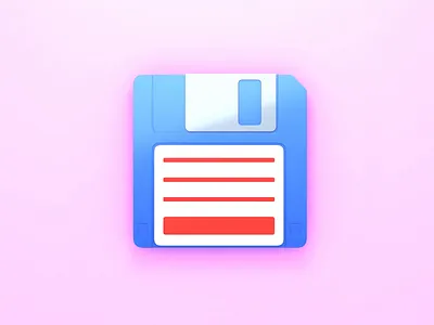 Total commander icon restyle 3d appicon blender blender3d floppy floppy disk