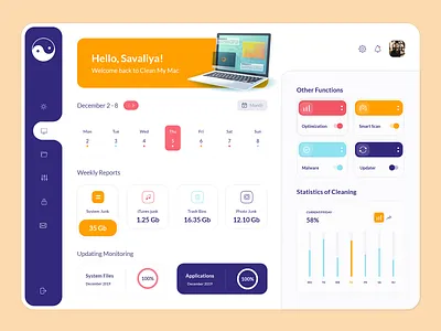 dashboard design ui ux