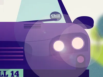 Lights, Camera, Action animation art direction illustration