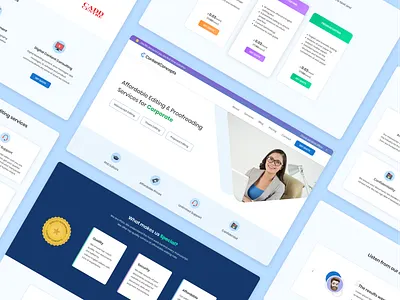 ContentConcepts - Website contentwrting landingpage ui uidesign uiux uxdesign website