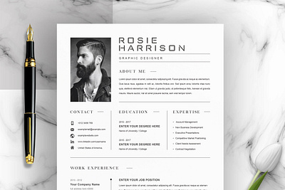 Resume for Mac clean resume creative resume curriculum vitae cv template download free minimal resume modern modern resume professional resume resume cv resume design resume template template