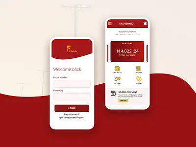 electric dailyui design electricity electricity payment figma figma design flectric lagos nice nigeria payment app ui ui ux design ux