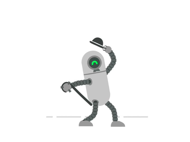A Character's Walkcycle - Motion Beast Homework 18 2d animation 2d character after affects animation character animation character design gif loop animation mograph motion beast motion design motion design school motion graphics rigging robot walk walkcycle walking