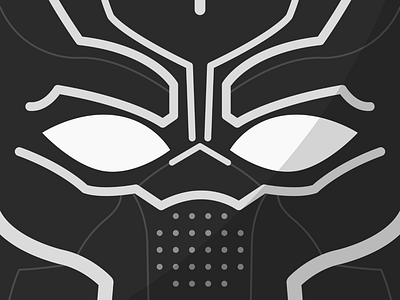 Wakanda forever adobe illustrator black panther cartoon chadwick boseman comic graphic design hero marvel super hero vector wakanda