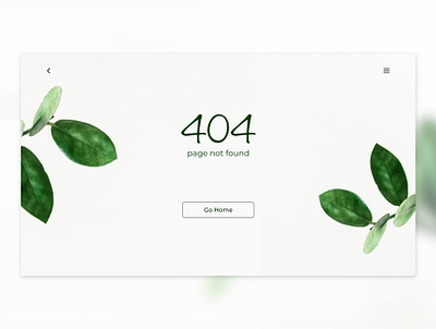 404 Page | UX/UI design branding design flat minimal type typography ui ux web website