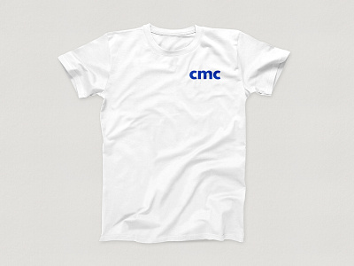 CMC - Shirt (White) adobe art direction brand brand design branding clothing clothing brand club club management committee cmc committee graphic design logo design logo mark logo mark symbol management shirt mockup shirts t shirt t shirt design