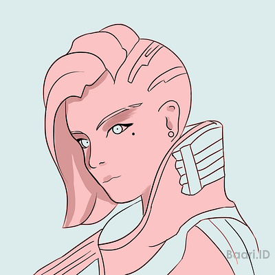 Character Design Of Sombra Overwatch art artist artoftheday artwork characterdesign design digitalart digitalillustration digitalpainting illustration