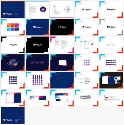 Phylum, logo, identity, branding for software developer security apps bird brand manual branding cyber cybersecurity developer finch guidelines logo logo design online security software tech