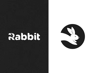Minimalist Rabbit Logo Design branding clean creative logo concept logo mark logodesign logoidea logoinspiration logotype minimal rabbir logo minimalist logo