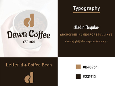 Dawn Coffee logo design coffee coffeelogo creative design font graphicdesign icon logo logodesign typography