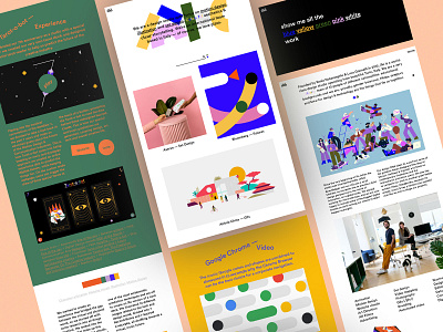 New website! 🌈 behance branding icon illo motion motion graphics portfolio shapes typography ui ui kit ui ux ux webdesign website