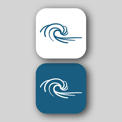 Daily UI 005 - "App Icon" app app icon daily ui daily ui 005 daily ui challenge daily ui challenge 005 dailyui dailyui 005 dailyuichallenge design ui vela wave weather app weather icon