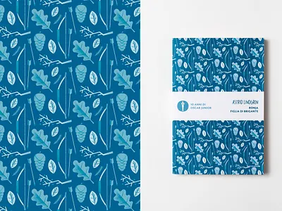 Ronja - Pattern design book cover daniele simonelli dsgn illustration pattern pattern art pattern design ronja texture vector