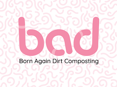 BAD Composting adobe illustrator advertising branding compost coop design dirt illustration local logo nc