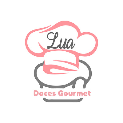 Luá Doces Gourmet brand branding cake cake logo cake shop candy design icon illustration vector