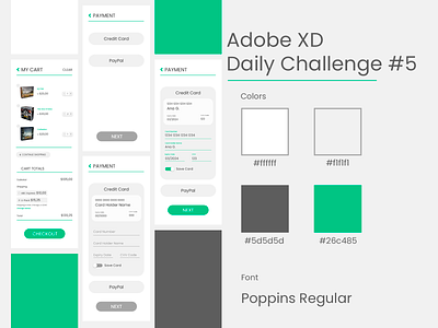 Adobe XD Daily Challenge #5 adobe adobe illustrator adobe xd adobexd design illustrator productdesign ui uxui xddailychallenge