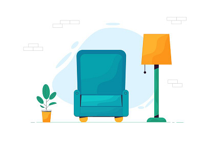 seat design illustration vector web