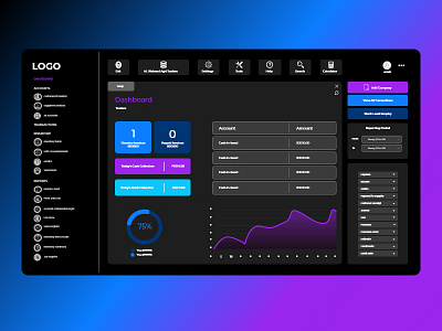 Dashbord design dark ui dashboard ui desktop app flat design inventory management software uidesign