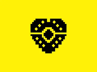 Heart Isotype design heart logodesign logodesigner logotype vector