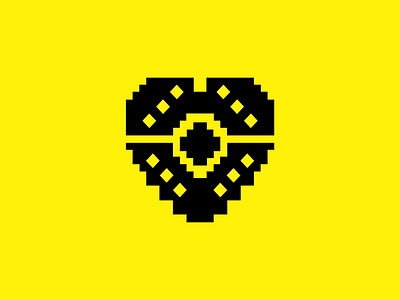 Heart Isotype design heart logodesign logodesigner logotype vector