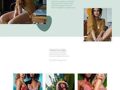 Kinki Be Bikini wear landing page concept aperal bikiniwear branding concept design landing page minimalism sri lanka