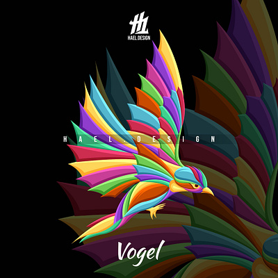 Vogel1 animation bird clothing design clothing label colorful design digitalart drawing eagle illustraion illustration art logo logotype popart tattoo web design wpap