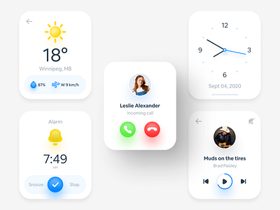 Smart Watch Interface animation app dark interface product design smart watch smartwatch ui ui design ux ux design