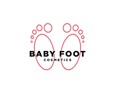 Baby foot cosmetics logo brand branding designlogo graphicdesign graphicdesigner graphics illustrator logo logodesign logodesigner logodesigns logodesinger logoinspiration logoinspirations logologo logomaker logomark logos logotip logotype