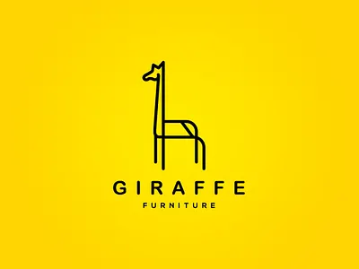 modern minimalist Giraffe furniture logo design chair design creative creative logo designer flat funiture furniturelogo giraffe giraffefurniturelogo giraffelogo icon lineart logo logo design branding logodesign logodesigns minimal minimalist modern worthart
