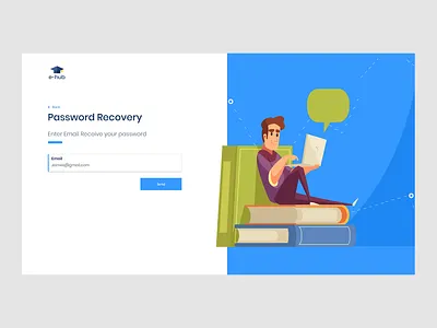 forgot password design ui ux web