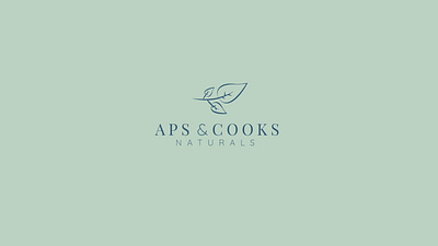 Aps & Cooks Naturals all natural branding logo logo design