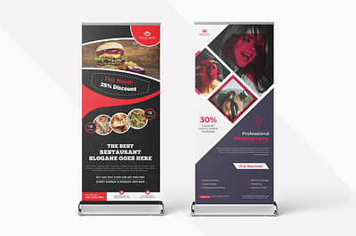 Creative Roll Up Banner Design ads banner banner ads banner design business corporate creative design lllustration logo logo designs pop up banner print designer rollup banner social media design template template design ui ux web banner x stand banner