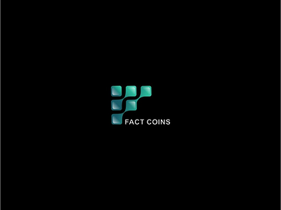 Logo Design_Factcoin art brand branding coin coin logo creative f logo graphic graphic design logo logo design monogram monogram logo sketch