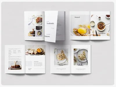 TASTIES Cookbook & Food Recipe a4 size clean cookbook ebook editorial food recipe indesign template layout design magazine minimalist modern multipurpose photography print print design professional professional design restaurant magazine template design us letter