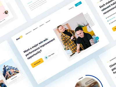 Best we Landing Pages agency artificial best design design icon illustration mobile website