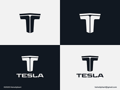 Tesla - proposal automotive logo brand design brand designer branding creative logo icon logo logo design logo design concept logo designer logoidea logoinspiration logomaker logomark logotype mark t letter logo tesla typography wordmark