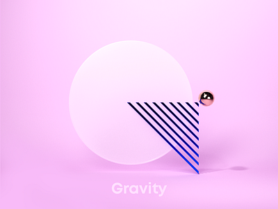G for Gravity 36daysoftype 3d 3d art branding flyonacloud letterdesign logo logodesign mark