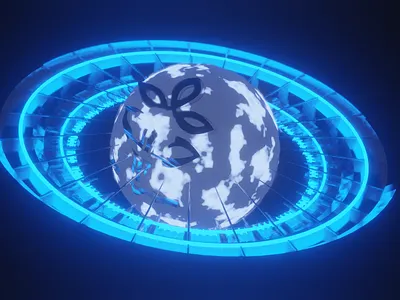 IPBorn 3d 3d art 3ddesign blender blender 3d branding design illustration ipb