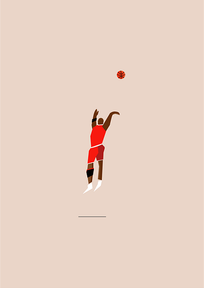 Michael Jordan Final Shot art artwork basketball basketball art design flat illustration illustration art michael jordan michael jordan art michael jordan illustration the last dance the last dance art