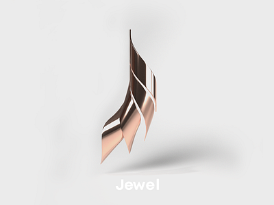 J for Jewel 36daysoftype 3d 3dart awblak branding design flyonacloud logo logodesign sredkova