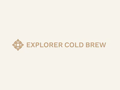 Explorer Cold Brew Logo branding and identity branding concept cafe logo coffee logo logo logo design visual identity