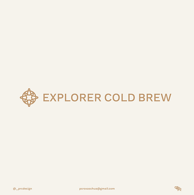 Explorer Cold Brew Logo branding and identity branding concept cafe logo coffee logo logo logo design visual identity