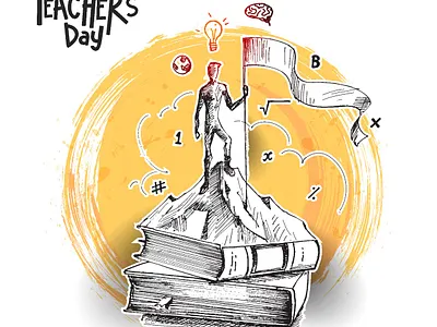 Happy Teacher's Day celebrations creative creative art drawing drawings happy teachers day illustration illustrations mothers day teachers day thanksgiving thanksgiving day wishes world teachers day