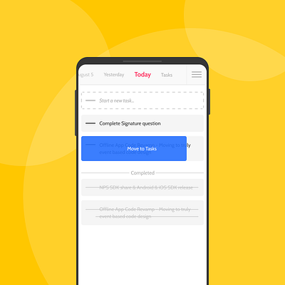 Today | A task management app task task manager todo todo app todolist