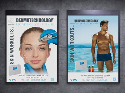 Dermotechnology branding design graphic design