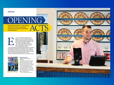 Design Cover Feature art direction consulting creative direction design editorial design food good design llc graphic design magazine restaurants