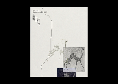 REPORT graphic design minimalistic poster design simple design